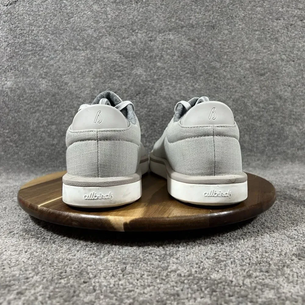 Allbirds Wool Pipers WP Mens Size 11 Gray Lace Up Low Top Casual Shoes Used